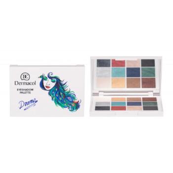 Dermacol Luxury Eyeshadow Palette Drama 18 g cienie do powiek dla kobiet
