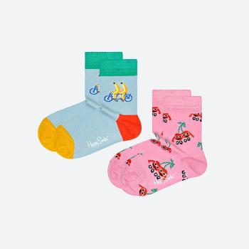 Skarpetki dziecięce Happy Socks 2-pack Fruit Mates KFMA02-3000