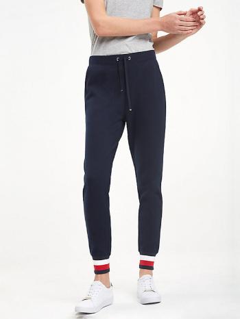 Tommy Hilfiger Heritage Contrast Stripe Spodnie dresowe Niebieski