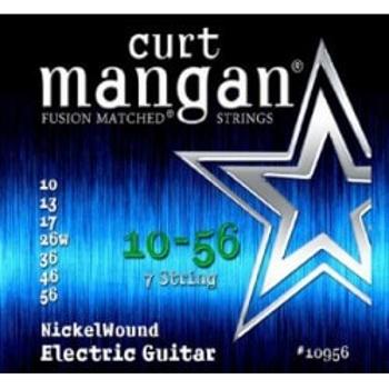 Curt Mangan 10-56 Nickel Wound 7-string Struny Do Gitary Elektrycznej