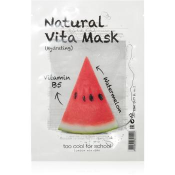 Too Cool For School Natural Vita Mask Hydrating Watermelon maska nawilżająca w płacie 23 g