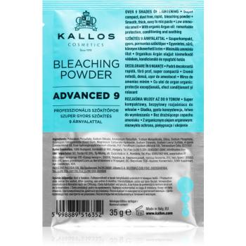 Kallos Bleaching Powder Advanced 9 rozjaśniacz bezpyłkowy 35 g