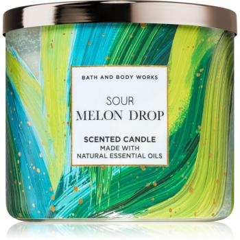 Bath & Body Works Sour Melon Drop świeczka zapachowa 411 g