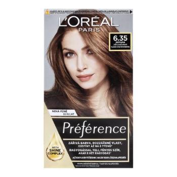 L'Oréal Paris Préférence Récital 60 ml farba do włosów dla kobiet 6.35 Havane