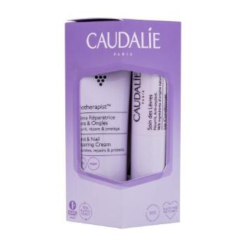 Caudalie Vinotherapist Hand & Nail Cream zestaw Krem do rąk Vinotherapist Hand & Nail Repairing Cream 50 ml + Balsam do ust Lip Conditioner 4,5 g W