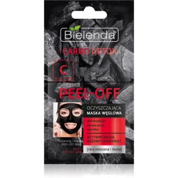 Bielenda Carbo Detox Active Carbon maska oczyszczająca z aktywnym węglem do skóry tłustej i mieszanej 2 x 6 g