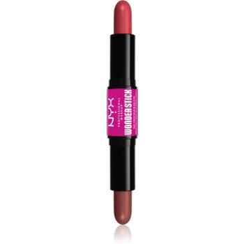 NYX Professional Makeup Wonder Stick Cream Blush obustronna kreka odcień 03 Coral N Deep Peach 2x4 g