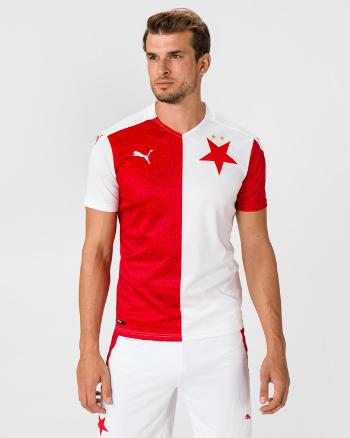 Puma SK Slavia Home Replica Koszulka Czerwony Biały