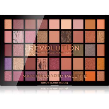 Makeup Revolution Maxi Reloaded Palette paleta sypkich cieni do powiek odcień Infinite Bronze 45x1.35 g