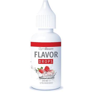 GymBeam Flavor Drops Przyprawa smak Strawberry 30 ml