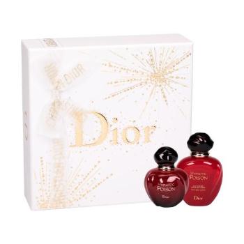 Christian Dior Hypnotic Poison zestaw Edt 30 ml + Balsam do ciała 75 ml dla kobiet Uszkodzone pudełko