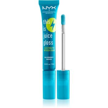 NYX Professional Makeup This Is Juice Gloss nawilżający błyszczyk do ust odcień 07 - Blueberry Mood 10 ml