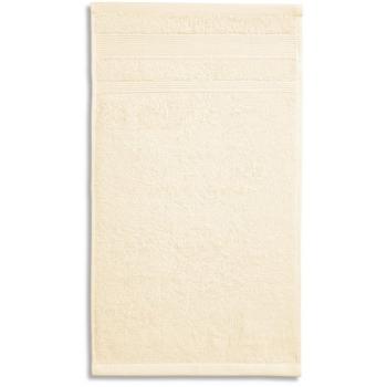 Mały ręcznik z bawełny organicznej, migdałowy, 30x50cm