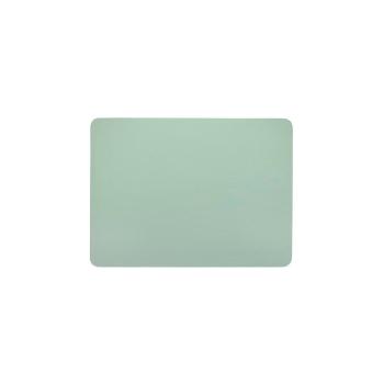Zielona mata stołowa z imitacji skóry ZicZac Togo, 33x45 cm
