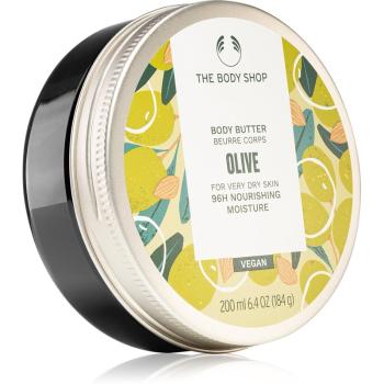 The Body Shop Olive intensywnie nawilżające masło do ciała do bardzo suchej skóry 200 ml