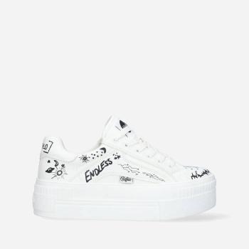 Buty damskie sneakersy Buffalo Paired Laceup 1630790-WHT