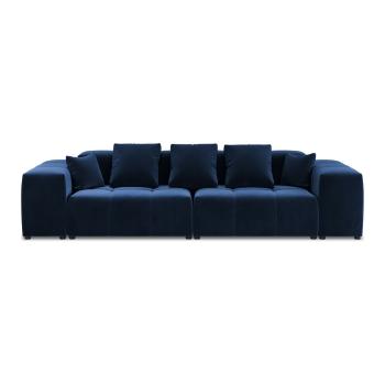 Niebieska aksamitna sofa 320 cm Rome Velvet - Cosmopolitan Design