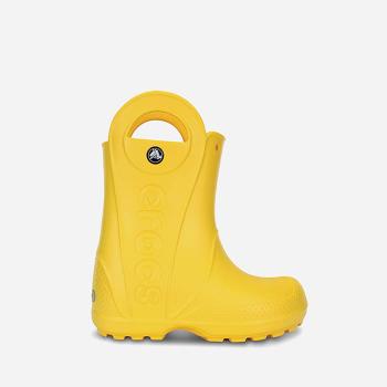 Kalosze dziecięce Crocs Handel It Rain Boot Kids 12803 YELLOW