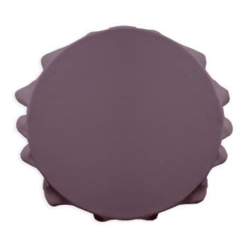 Okrągły obrus kuchenny - fioletowy - Rozmiar 180cm
