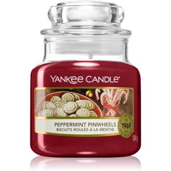 Yankee Candle Peppermint Pinwheels świeczka zapachowa 104 g
