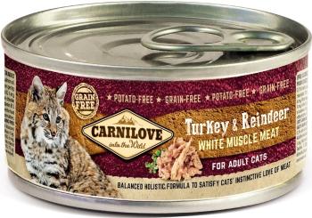 CARNILOVE Cat turkey&amp;reindeer 12 x 100 g indyk i renifer dla kotów