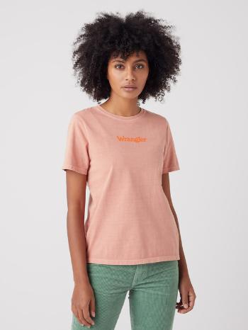 Wrangler Koszulka Pomarańczowy