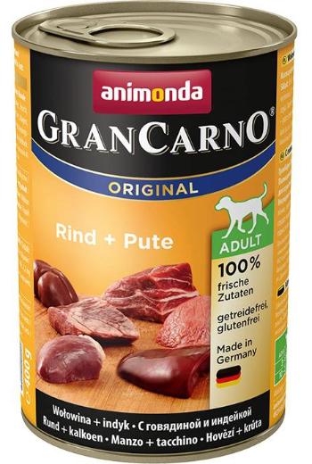 Animonda w puszkach Gran Carno Beef + Turkey - 400g