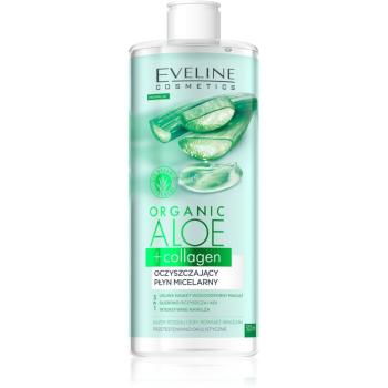 Eveline Cosmetics Organic Aloe+Collagen oczyszczający płyn micelarny 500 ml