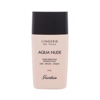 Guerlain Lingerie De Peau Aqua Nude SPF20 30 ml podkład dla kobiet 00N Porcelain