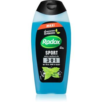 Radox Sport Mint & Sea Salt energizujący żel pod prysznic dla mężczyzn 400 ml