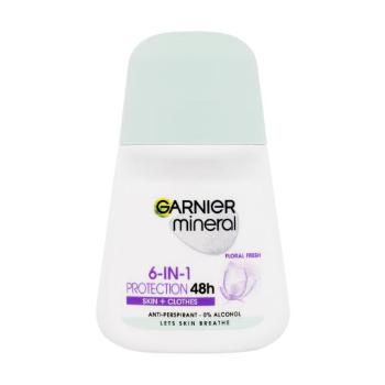 Garnier Mineral Protection 6-in-1 Floral Fresh 48h 50 ml antyperspirant dla kobiet