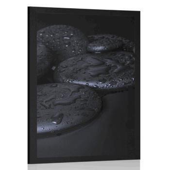 Plakat Kamienie Zen - 40x60 black