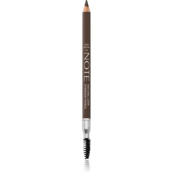 Note Cosmetique Natural Lool Eyebrow Pencil kredka do brwi ze szczotką 04 Deep Brown 1,08 g
