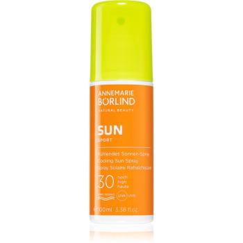 ANNEMARIE BÖRLIND Sun Sport spray ochronny do opalania z efektem chłodzącym SPF 30 100 ml