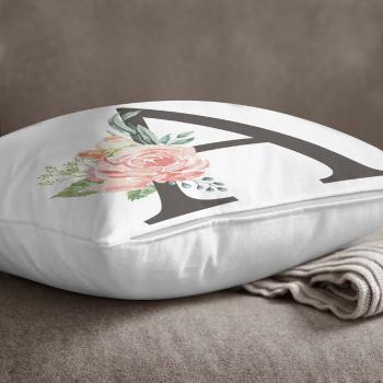 Poszewka na poduszkę Minimalist Cushion Covers Floral Alphabet A, 45x45 cm