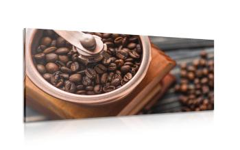 Obraz zabytkowy młynek do kawy - 120x60