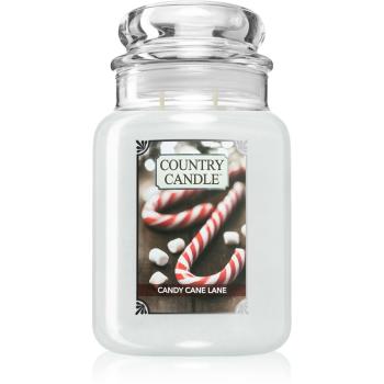 Country Candle Candy Cane Lane świeczka zapachowa 680 g