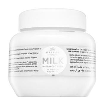 Kallos Milk Hair Mask maska wzmacniająca o działaniu nawilżającym 275 ml