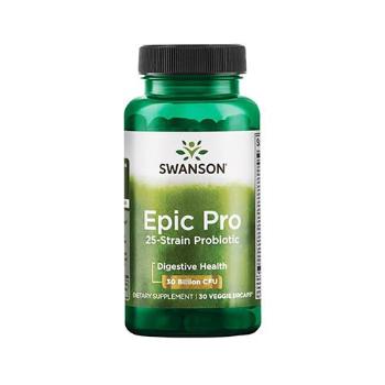 SWANSON Epic Pro 25-Strain Probiotic - 30vcaps