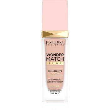 Eveline Cosmetics Wonder Match Lumi nawilżający podkład z efektem wygładzjącym SPF 20 odcień 10 Vanilla Warm 30 ml