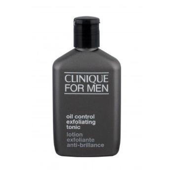 Clinique For Men Oil Control Exfoliating Tonic 200 ml toniki dla mężczyzn Bez pudełka