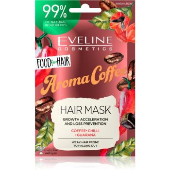 Eveline Cosmetics Food for Hair Aroma Coffee wzmacniająca maska na słabe włosy z tendencją do wypadania 20 ml