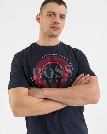 BOSS Teeonic Koszulka Niebieski