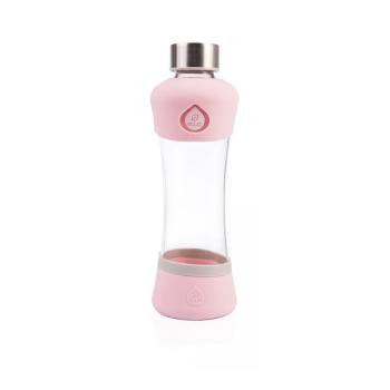 Różowa butelka ze szkła borokrzemowego Equa Active Berry, 550 ml