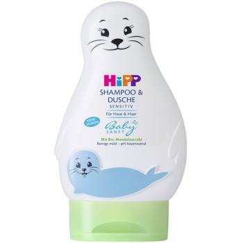 Hipp Babysanft szampon dla dzieci włosów i ciała Seal 200 ml