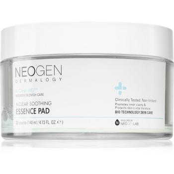 Neogen Dermalogy A-Clear Soothing Essence Pad złuszczające chusteczki do twarzy do łagodzenia 20 szt.