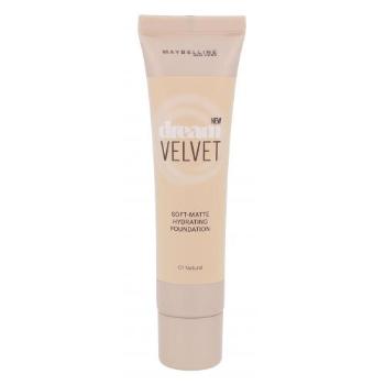 Maybelline Dream Velvet 30 ml podkład dla kobiet 01 Natural