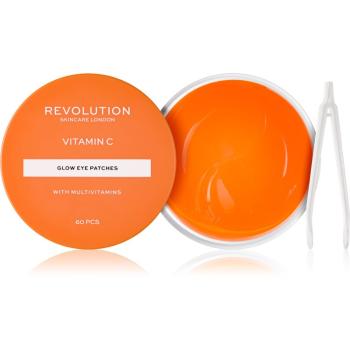 Revolution Skincare Vitamin C With Multivitamins maska hydrożel wokół oczu do rozjaśnienia i nawilżenia 60 szt.