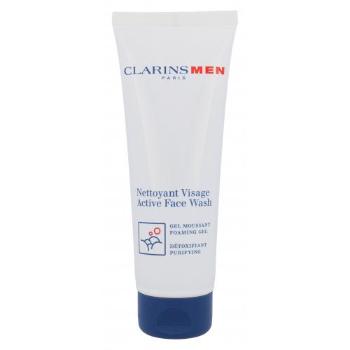 Clarins Men Active Face Wash 125 ml żel oczyszczający dla mężczyzn Uszkodzone pudełko
