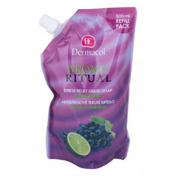 Dermacol Aroma Ritual Grape & Lime 500 ml mydło w płynie dla kobiet Napełnienie